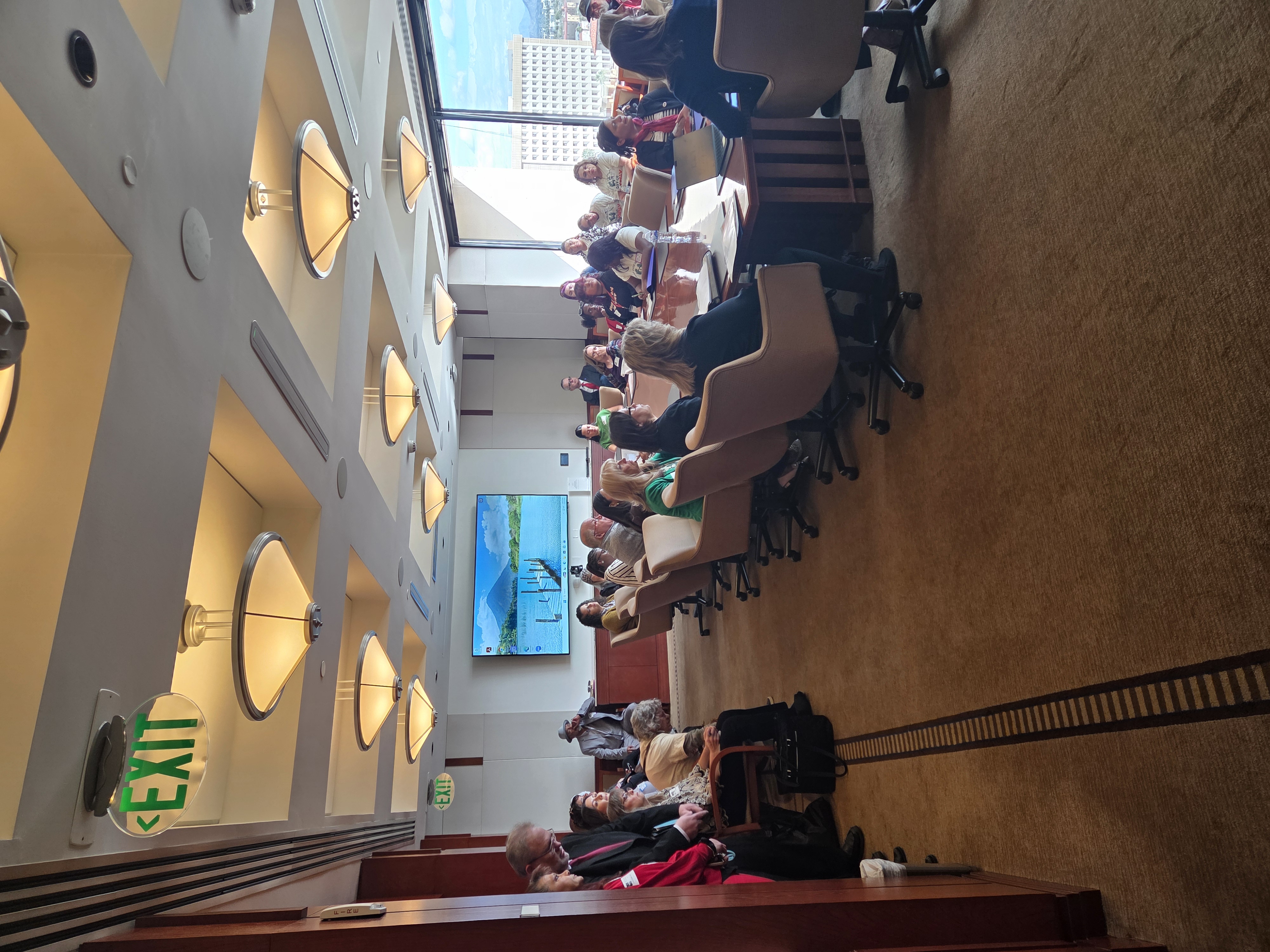 Community members attending an Arizona legislative committee hearing